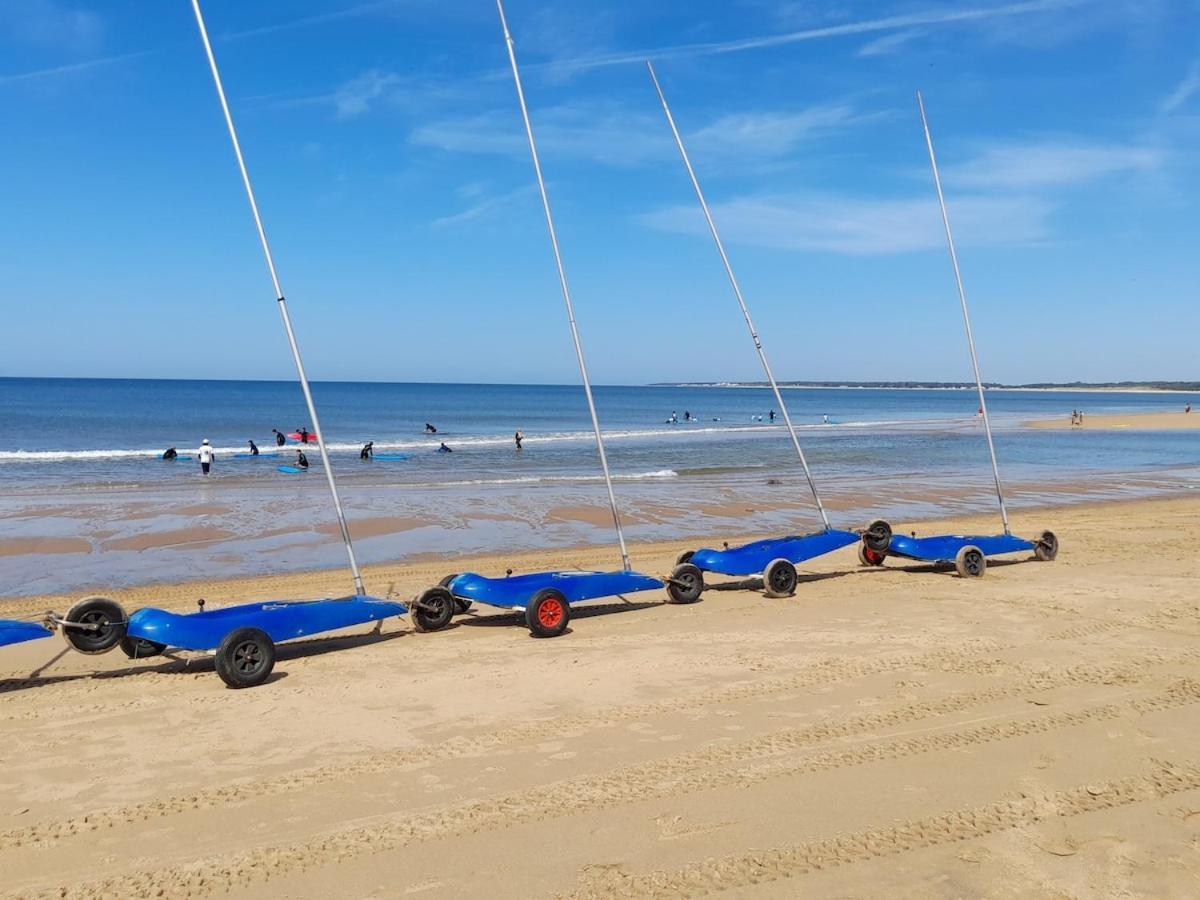 Maison American Beach Longeville-sur-Mer Bagian luar foto