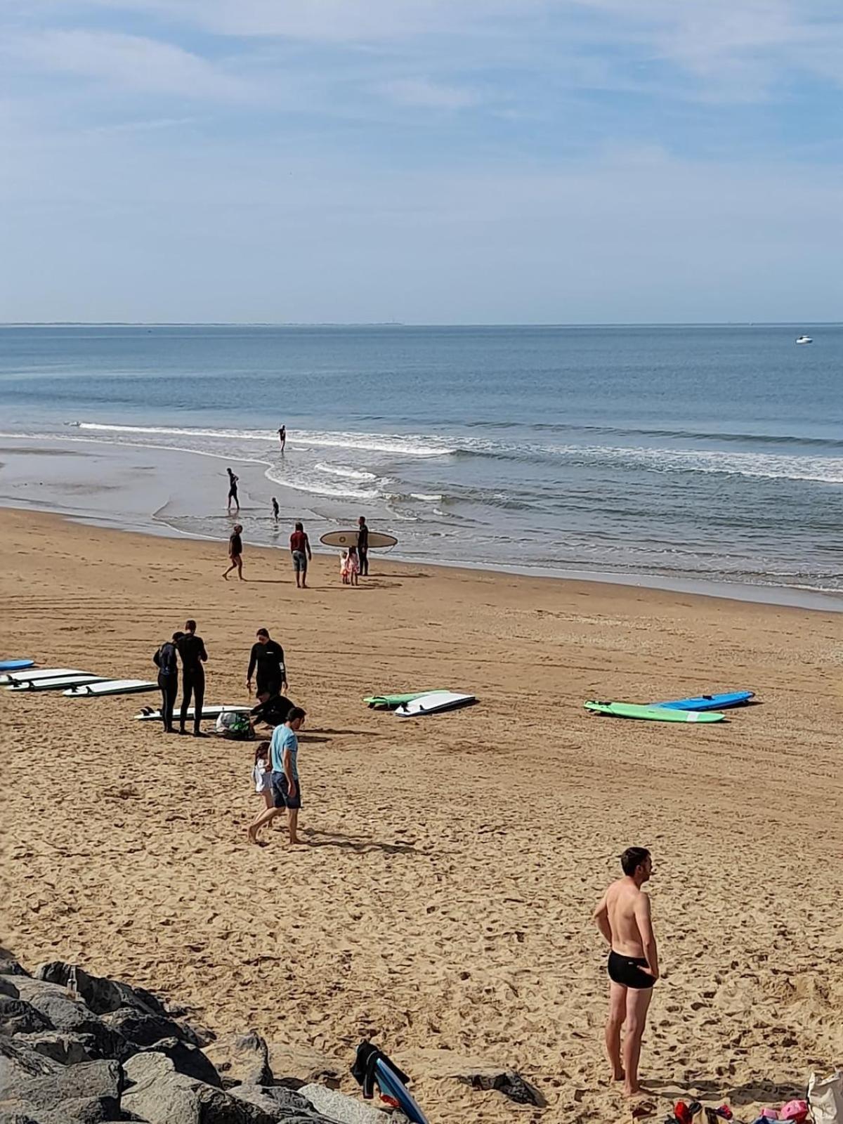 Maison American Beach Longeville-sur-Mer Bagian luar foto